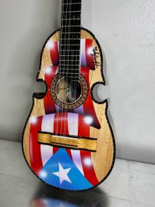 Hand crafted and painted Cuatro